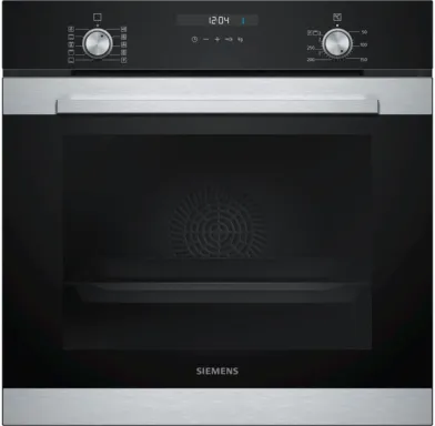 Siemens iQ500 HB337A0S0 four 71 L Noir, Acier inoxydable