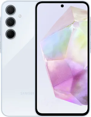 Samsung Galaxy A35 5G 16,8 cm (6.6") Double SIM hybride Android 14 USB Type-C 6 Go 128 Go 5000 mAh Bleu clair