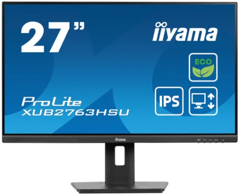 iiyama ProLite XUB2763HSU-B1 écran plat de PC 68,6 cm (27") 1920 x 1080 pixels Full HD LED Noir