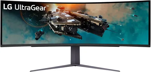 LG UltraGear LED display 124,5 cm (49") 5120 x 1440 pixels Quad HD Noir