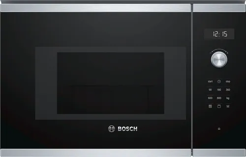 Bosch Serie 6 BEL524MS0 micro-onde Intégré Micro-ondes grill 20 L 800 W Noir, Acier inoxydable