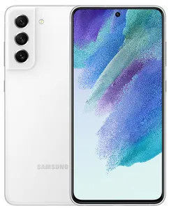 Samsung Galaxy S21 FE 5G SM-G990BZWFEUH smartphone 16,3 cm (6.4") Double SIM Android 11 USB Type-C 6 Go 128 Go 4500 mAh Blanc