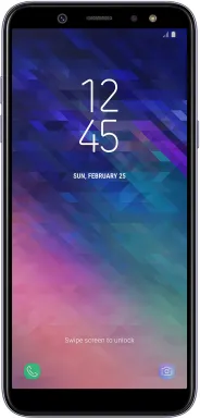 Samsung Galaxy A6 SM-A600F 14,2 cm (5.6") Double SIM hybride Android 8.0 4G Micro-USB 3 Go 32 Go 3000 mAh Lavande