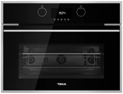 Teka 111160022 micro-onde Intégré Micro-ondes grill 44 L 1000 W Noir, Acier inoxydable