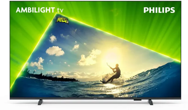 Philips 65PUS8209 165,1 cm (65") 4K Ultra HD Smart TV Wifi Noir