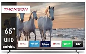 Thomson 65UA5S13 TV 165,1 cm (65") 4K Ultra HD Smart TV Wifi Noir