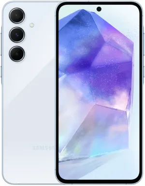 Samsung Galaxy A55 5G 16,8 cm (6.6") Double SIM hybride Android 14 USB Type-C 8 Go 128 Go 5000 mAh Bleu