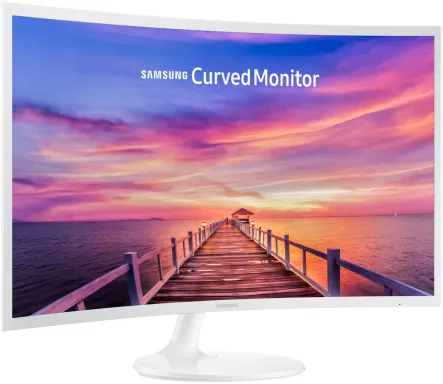 Samsung C32F391FWU écran plat de PC 81,3 cm (32") 1920 x 1080 pixels Full HD LED Blanc