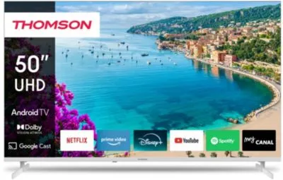 Thomson 50UA5S13W TV 127 cm (50") 4K Ultra HD Smart TV Wifi Blanc