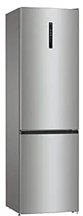 Gorenje NRK6202AXL4 réfrigérateur-congélateur Pose libre 331 L E Gris, Métallique, Blanc