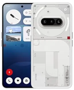 Nothing Phone (3a) 17,2 cm (6.77") Double SIM Android 15 5G USB Type-C 12 Go 256 Go 5000 mAh Blanc