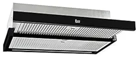 Teka CNL 6415 PLUS Semi-intégrée (semi-encastrée) Noir 385 m³/h