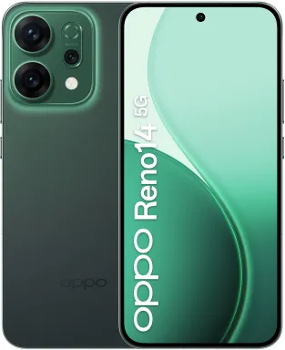 OPPO 14 5G Reno14 5G 16,7 cm (6.59") Double SIM Android 15 USB Type-C 12 Go 512 Go 6000 mAh Vert