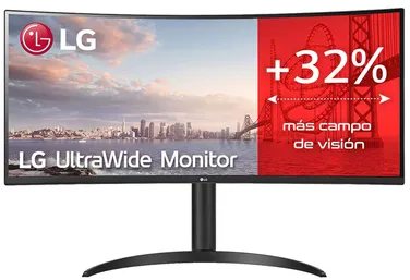 LG 34WP75CP-B écran plat de PC 86,4 cm (34") 3440 x 1440 pixels Wide Quad HD LCD Noir