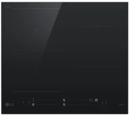 LG CBIZ2435B Noir Intégré 59 cm Plaque avec zone à induction 4 zone(s)
