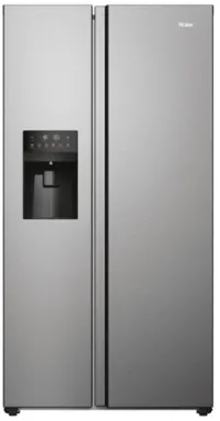 Haier SBS 90 Serie 3 HSR3918EIMP frigo américain Pose libre 515 L E Platine, Acier inoxydable