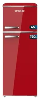 Cecotec 02751 réfrigérateur-congélateur Pose libre 215 L E Rouge