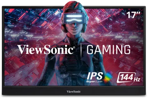 Viewsonic VX Series VX1755 écran plat de PC 43,2 cm (17") 1920 x 1080 pixels Full HD LED Noir, Gris