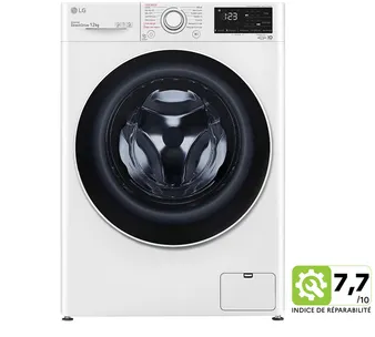 LG SIGNATURE F24V30WHS machine à laver Charge avant 12 kg 1400 tr/min Blanc