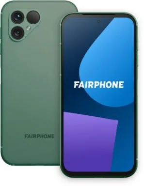 Fairphone F5FPHN-1GR-EU1 smartphone 16,4 cm (6.46") Double SIM Android 13 5G USB Type-C 6 Go 128 Go 4200 mAh Vert