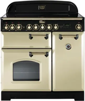 Falcon Classic Deluxe 90 Cuisinière Electrique Céramique Crème A