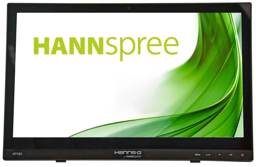 Hannspree HT161HNB écran plat de PC 39,6 cm (15.6") 1366 x 768 pixels HD LED Écran tactile Dessus de table Noir