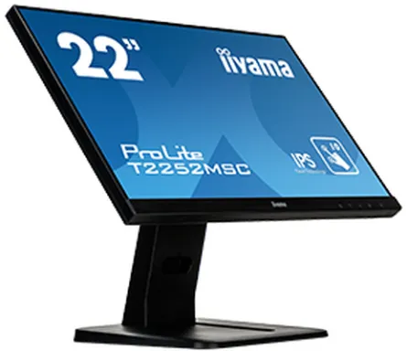 iiyama ProLite T2252MSC-B1 écran plat de PC 54,6 cm (21.5") 1920 x 1080 pixels Full HD LED Écran tactile Noir