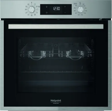 Hotpoint HAO 478PZ X 71 L Noir, Acier inoxydable