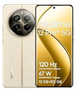 realme 12 Pro+ 17 cm (6.7") Double SIM Android 14 5G USB Type-C 12 Go 512 Go 5000 mAh Beige