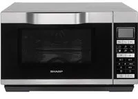 Sharp Home Appliances R861S micro-onde Argent Micro-onde combiné Comptoir 25 L 900 W