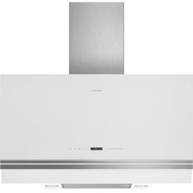 Siemens iQ500 LC97FVW20 hotte Montée au mur Aluminium, Blanc 730 m³/h A