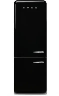 Smeg FAB38LBL5 réfrigérateur-congélateur Pose libre 481 L E Noir