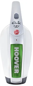 Hoover Clik SC72DWG4 011 aspirateur de table Vert, Transparent Sans sac