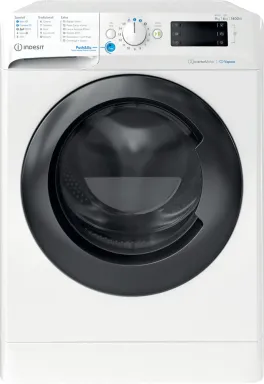 Indesit BDE 96436 WKV IT machine à laver avec sèche linge Pose libre Charge avant Blanc D