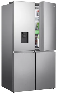 Hisense RQ758N4SWSE frigo américain Pose libre 606 L E Acier inoxydable