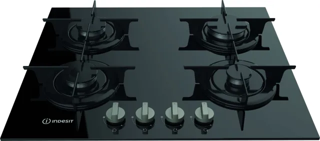 Indesit PR 642 /I(BK) Noir Intégré 58 cm Gaz 4 zone(s)