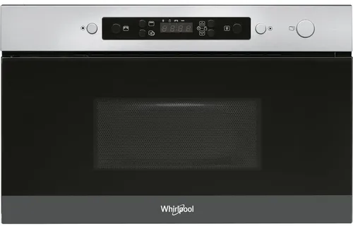 Whirlpool AMW 4920/IX Intégré Micro-ondes grill 22 L 750 W Noir, Acier inoxydable