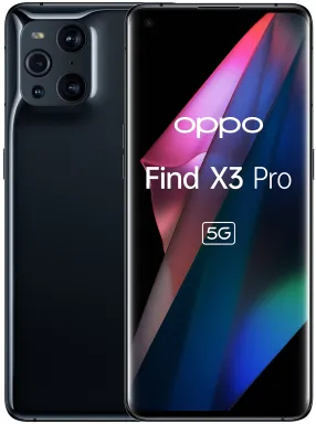 OPPO Find X3 Pro 17 cm (6.7") Double SIM Android 11 5G USB Type-C 12 Go 256 Go 4500 mAh Noir