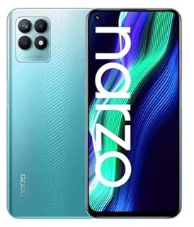 realme Narzo 50 4G 16,8 cm (6.6") Double SIM Android 11 USB Type-C 128 Go 5000 mAh Bleu clair