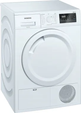 Siemens iQ300 WT43N207FF sèche-linge Pose libre Charge avant 7 kg B Blanc