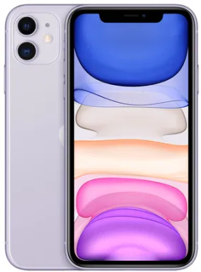 Apple iPhone 11 15,5 cm (6.1") Double SIM iOS 13 4G 256 Go Violet