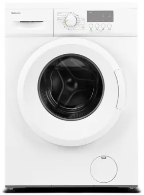 Selecline 600117442 machine à laver Charge avant 6 kg 1200 tr/min Noir, Blanc