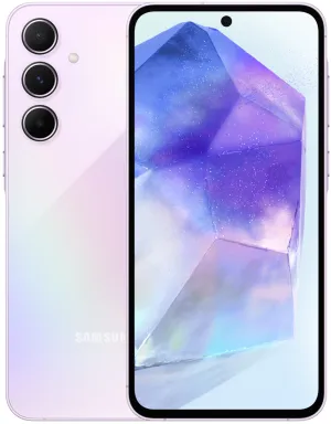 Samsung Galaxy A55 5G 16,8 cm (6.6") Double SIM hybride Android 14 USB Type-C 8 Go 128 Go 5000 mAh Lilas