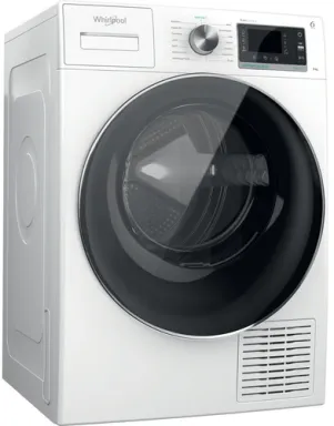 Whirlpool - Sèche-linge posable 9 kg - Pompe à chaleur - W7D93WRFR