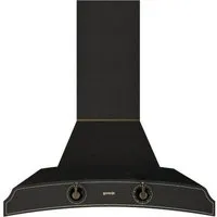 Gorenje DK63MCLB Montée au mur Noir 621 m³/h