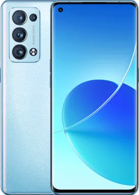 OPPO Reno 6 Pro 5G 16,5 cm (6.5") Double SIM Android 11 USB Type-C 12 Go 256 Go 4500 mAh Bleu clair