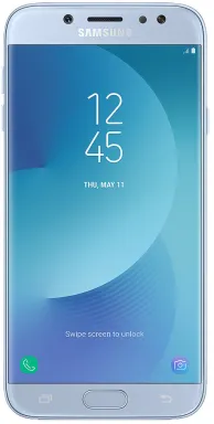 Samsung Galaxy J7 (2017) SM-J730F 14 cm (5.5") Double SIM 4G Micro-USB 3 Go 16 Go 3600 mAh Bleu