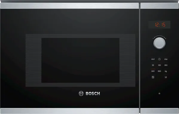 Bosch Serie 4 BFL523MS1F micro-onde Acier inoxydable Micro-onde simple Intégré 20 L 800 W