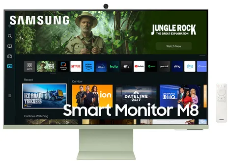 Samsung M80C écran plat de PC 81,3 cm (32") 3840 x 2160 pixels 4K Ultra HD LCD Vert