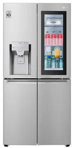 LG GMX844BS6F frigo américain Pose libre 508 L F Acier inoxydable